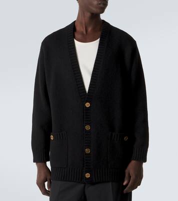 Cardigan DG aus einem Wollgemisch | Dolce&Gabbana