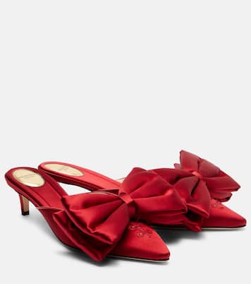 Mules Yolande 45 aus Satin | Valentino Garavani
