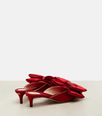 Mules Yolande 45 aus Satin | Valentino Garavani