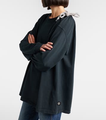 Embellished cotton jersey T-shirt | Area