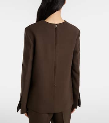 Top Pocket en crêpe | Toteme