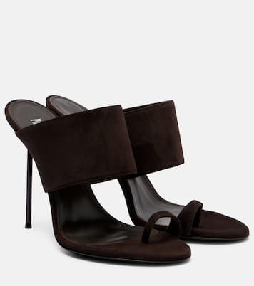 Lidia 105 suede sandals | Paris Texas