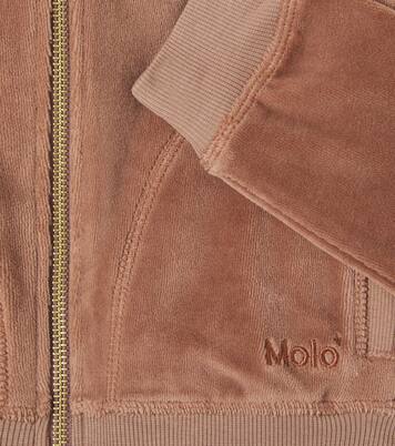Cotton-blend jersey hoodie | Molo