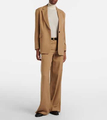Dender silk wide-leg pants | The Row