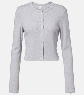 Nando cotton jersey cardigan | Leset