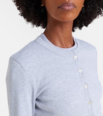 Nando cotton jersey cardigan | Leset