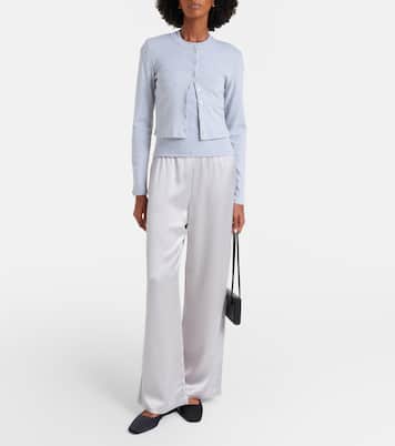 Nando cotton jersey cardigan | Leset