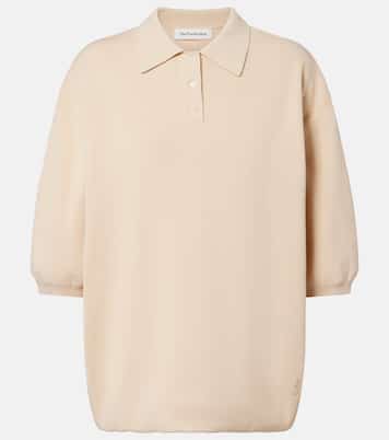 Nola cotton polo sweater | The Frankie Shop