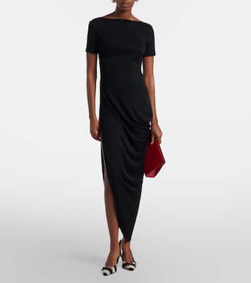 Sole cutout jersey midi dress | Jacquemus