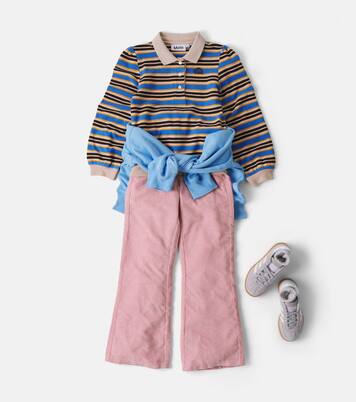 Ravi striped cotton polo shirt | Molo