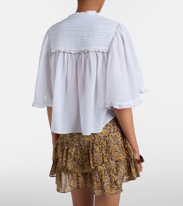 Douna cotton-blend blouse | Marant Etoile