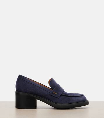 Loafer-Pumps aus Veloursleder | Tod's