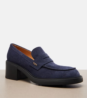 Loafer-Pumps aus Veloursleder | Tod's