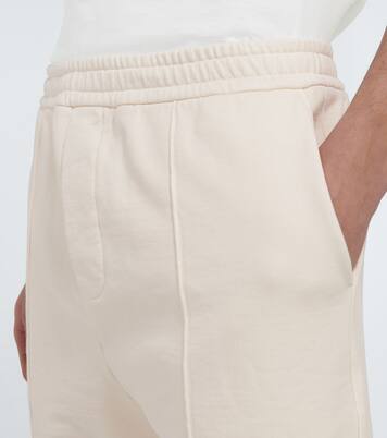 Garment-dyed cotton sweatpants | Prada