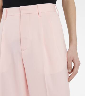 Pantalon droit Julien à taille haute en laine | Stella McCartney