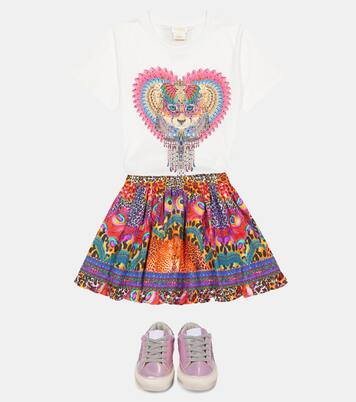 Jupe Xanadu Rising imprimée en coton | Camilla Kids