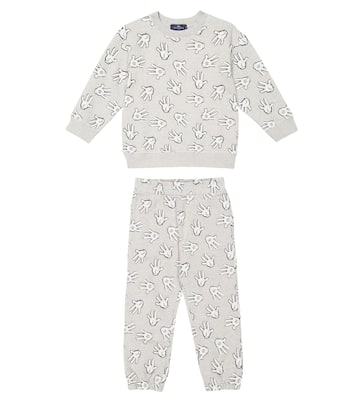 x Disney® sweatshirt and sweatpants cotton set | Stella McCartney Kids