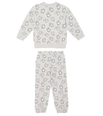x Disney® sweatshirt and sweatpants cotton set | Stella McCartney Kids