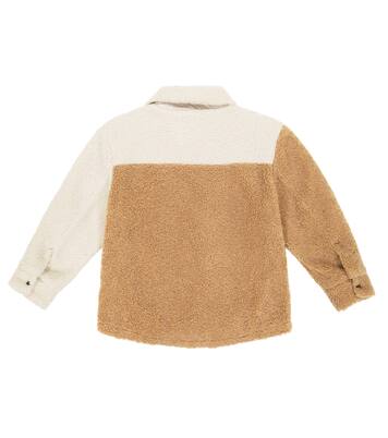 Colorblocked teddy jacket | Il Gufo