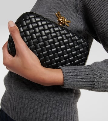 Clutch Knot de piel | Bottega Veneta
