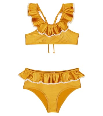 Tiggy ruffle-trimmed bikini | Zimmermann Kids