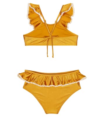 Tiggy ruffle-trimmed bikini | Zimmermann Kids