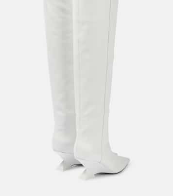 Overknee-Stiefel Cheope aus Leder | The Attico