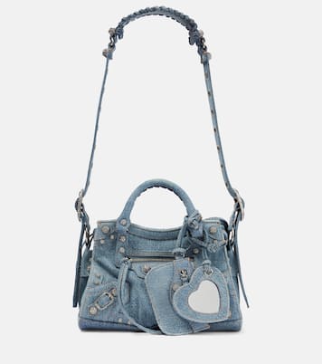 Sac Neo Cagole XS en jean | Balenciaga