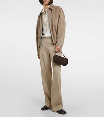 90's leather shoulder bag | The Row