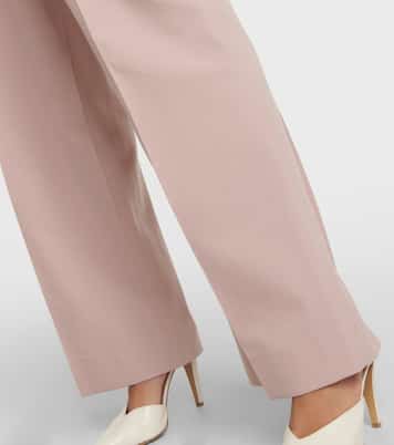 Pantalon ample à taille haute | Victoria Beckham