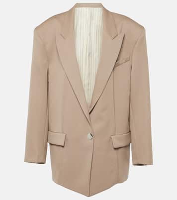 Oversize-Blazer aus Wolle | The Attico