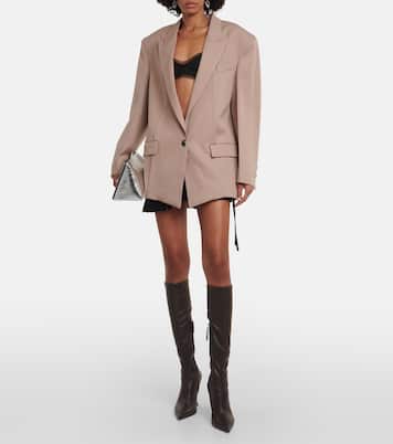 Oversize-Blazer aus Wolle | The Attico