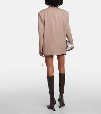 Oversize-Blazer aus Wolle | The Attico