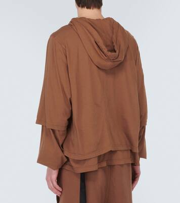 棉质平纹针织帽衫 | Rick Owens