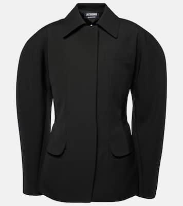 Jacke La Veste Castagna aus Schurwolle | Jacquemus