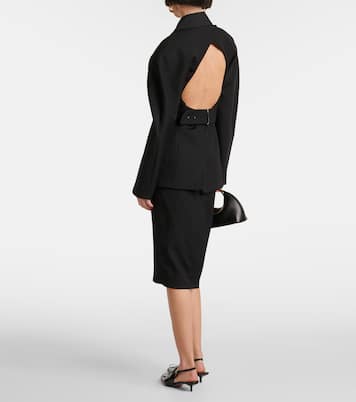 Jacke La Veste Castagna aus Schurwolle | Jacquemus