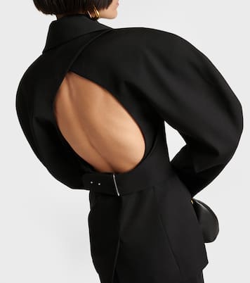 Jacke La Veste Castagna aus Schurwolle | Jacquemus