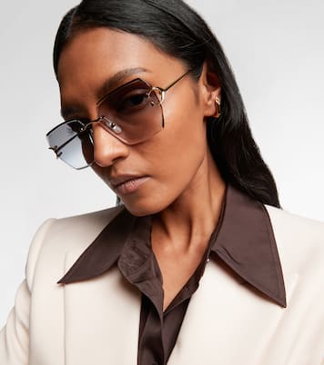 Signature C de Cartier square sunglasses | Cartier Eyewear Collection