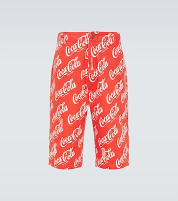 Printed cotton canvas Bermuda shorts | ERL