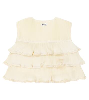 Cette ruffled tiered top | Donsje