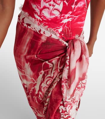 Bedruckter Pareo | Jean Paul Gaultier