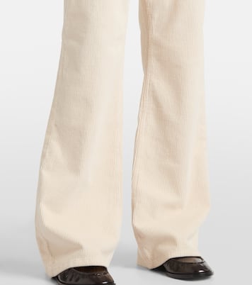 Mid-Rise Flared Jeans Padua aus Cord | AG Jeans