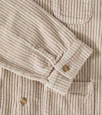 Auberger cotton corduroy overshirt | Donsje