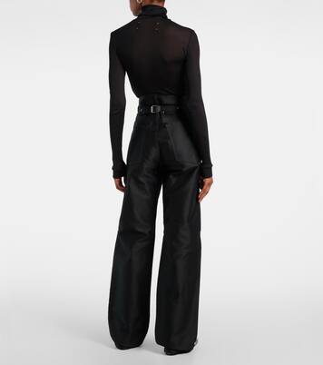 High-Rise Wide-Leg Jeans | Maison Margiela