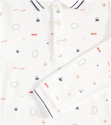 Polo imprimé en coton | Tartine et Chocolat