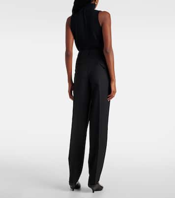 Wool-blend tapered pants | Dorothee Schumacher