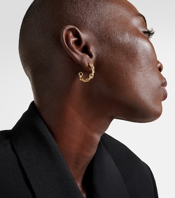 Boucles d'oreilles Fused Serpens en or 18 ct et diamants | Spinelli Kilcollin