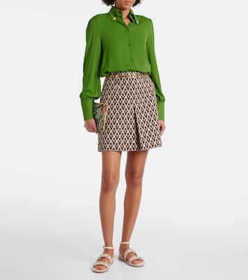 Sandalias Rockstud Torchon de piel | Valentino Garavani