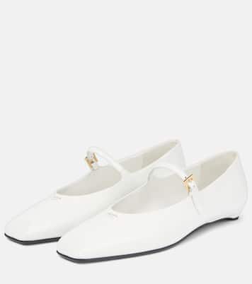 Mary-Jane-Ballerinas aus Leder | Prada