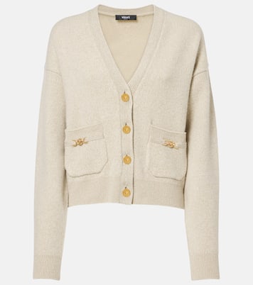 Wool and cashmere cardigan | Versace